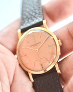 Vacheron & Constantin Patrimony Salmon Dial 18k Rose Gold
