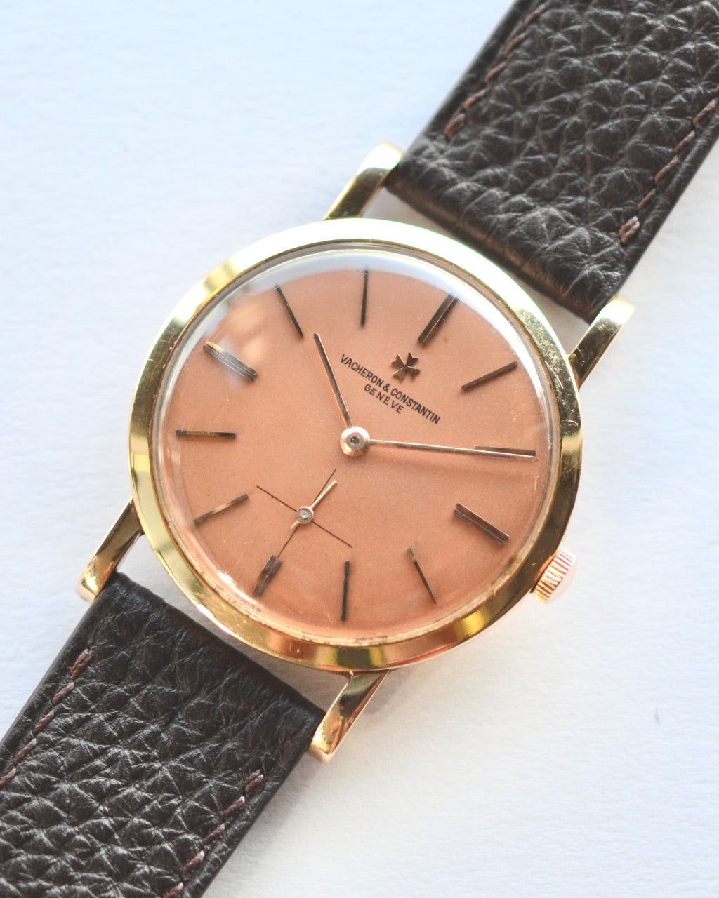 Vacheron & Constantin Patrimony Salmon Dial 18k Rose Gold