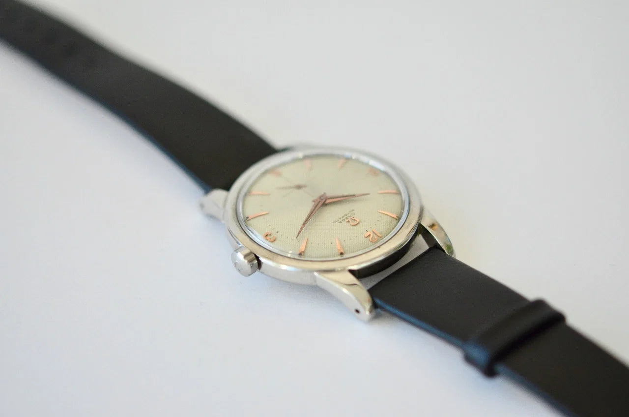 Omega Jumbo Automatic Honeycomb Dial