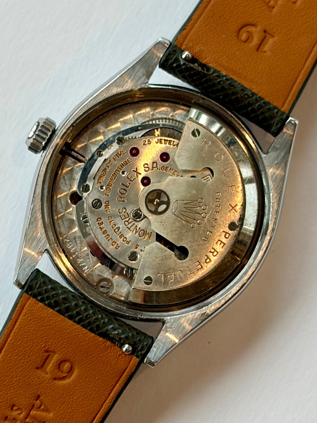 Rolex Oyster Perpetual ref 6564 Tropical Dial