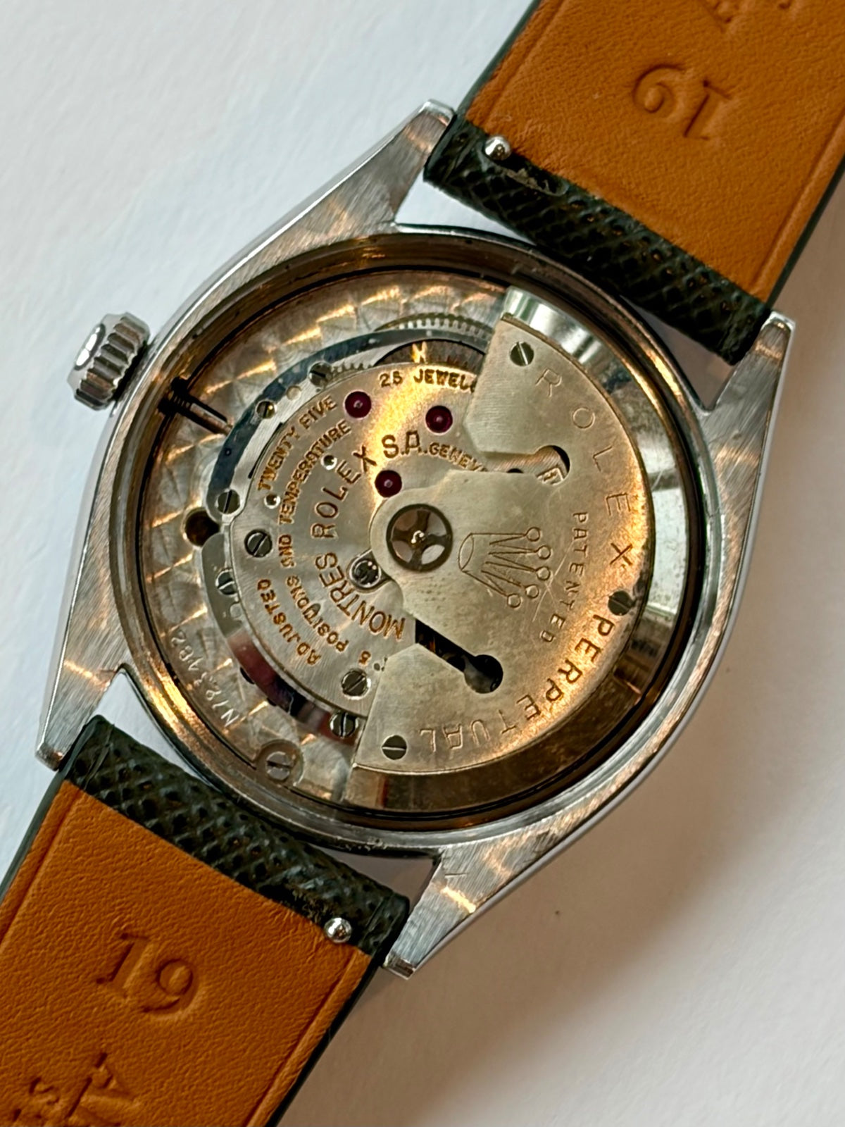 Rolex Oyster Perpetual ref 6564 Tropical Dial