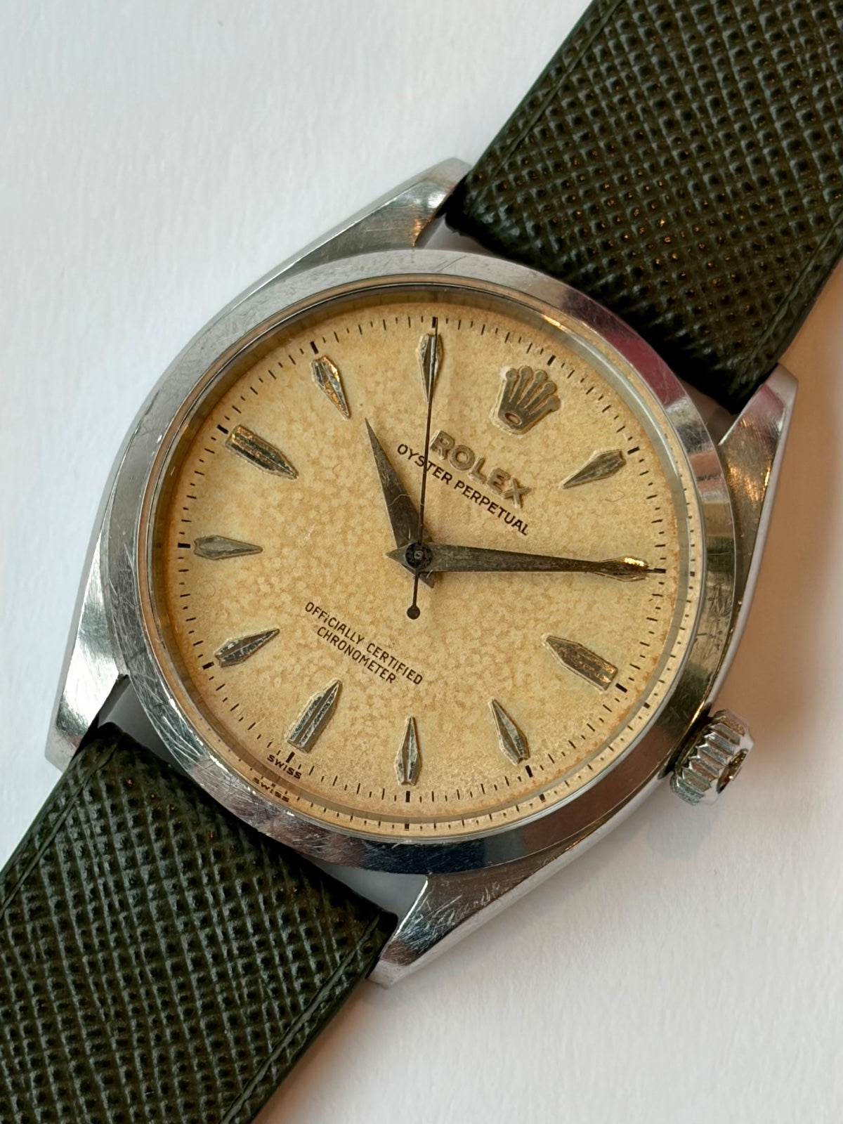 Rolex Oyster Perpetual ref 6564 Tropical Dial