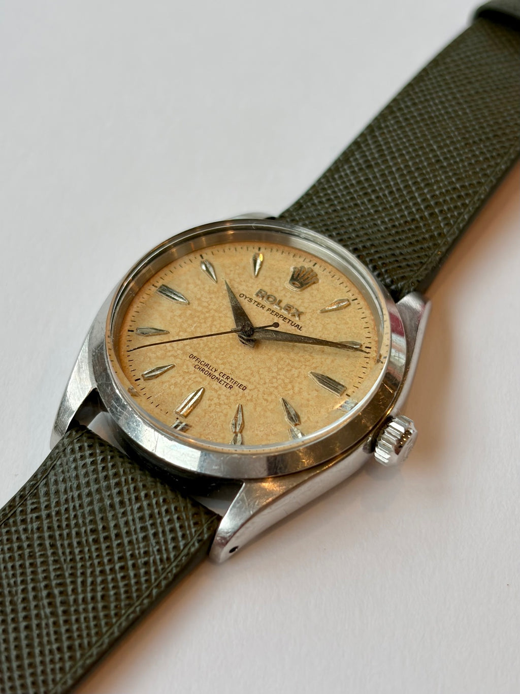 Rolex Oyster Perpetual ref 6564 Tropical Dial