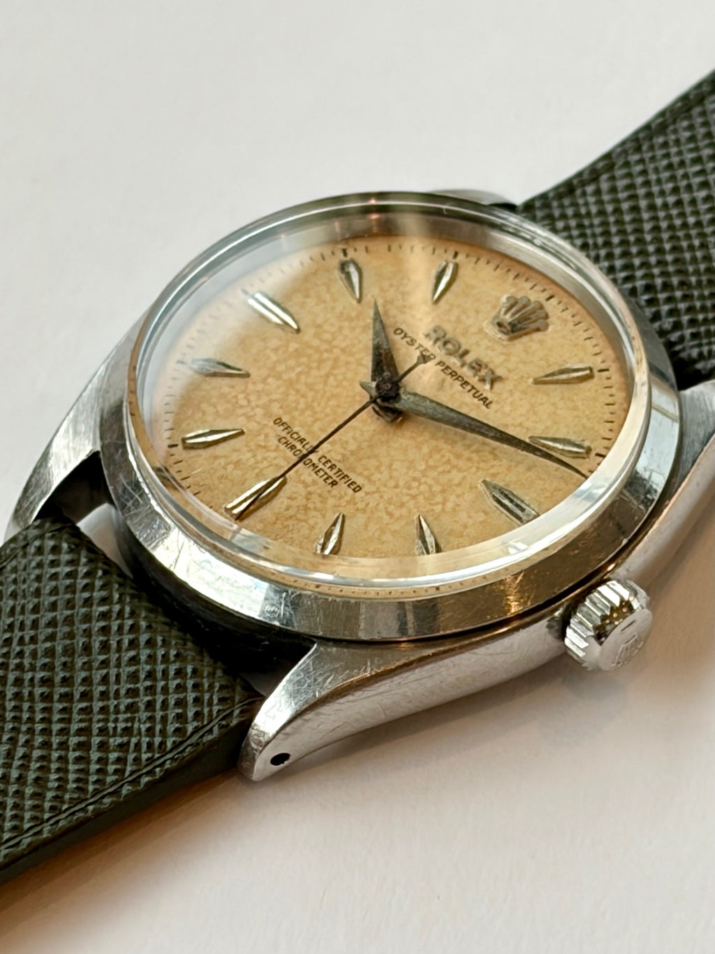 Rolex Oyster Perpetual ref 6564 Tropical Dial