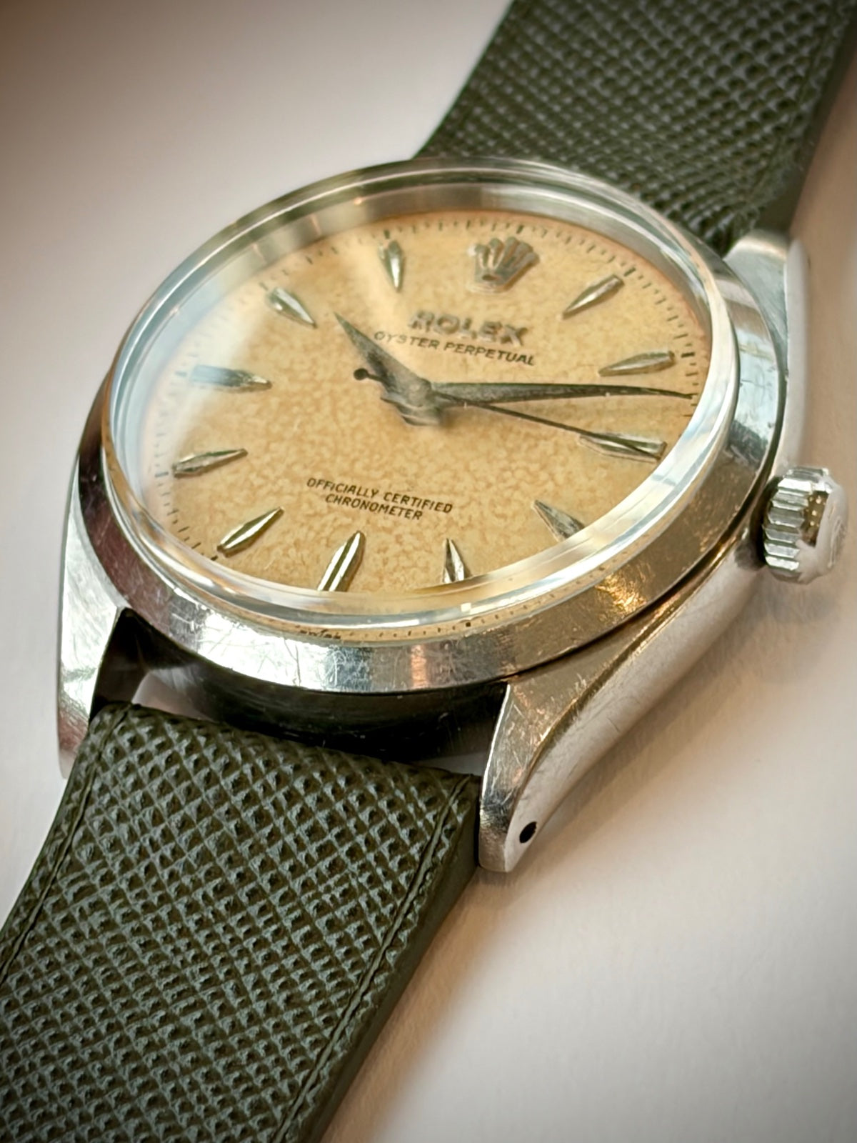 Rolex Oyster Perpetual ref 6564 Tropical Dial