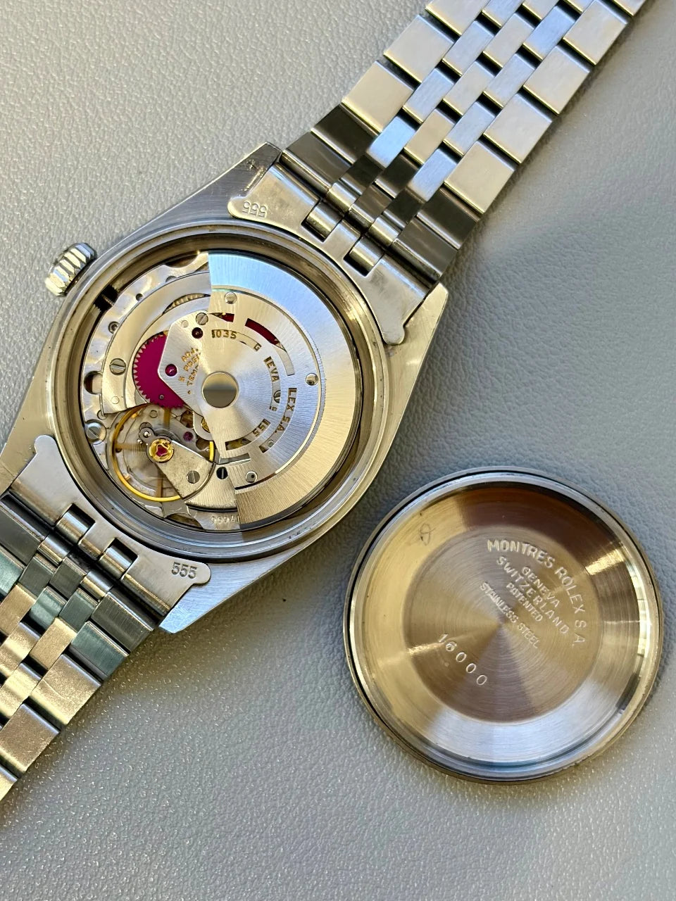 Rolex Datejust Ref 16014 Linen Dial