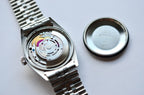 Rolex 1601 Datejust Silver Pie Pan Sigma Dial