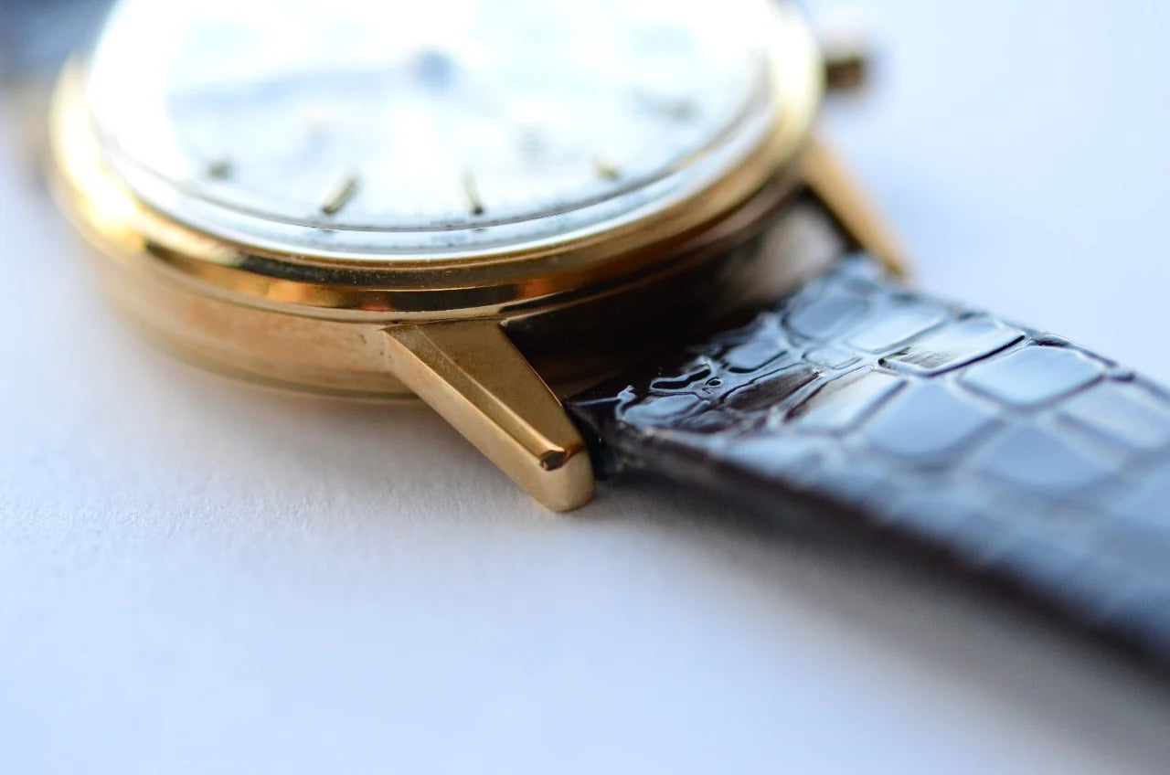 Omega Seamaster 14k Gold Chronograph