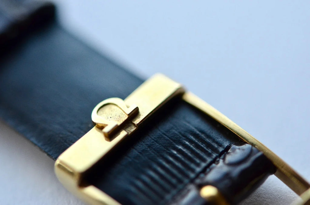 Omega Seamaster 14k Gold Chronograph