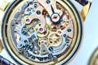Omega Seamaster 14k Gold Chronograph