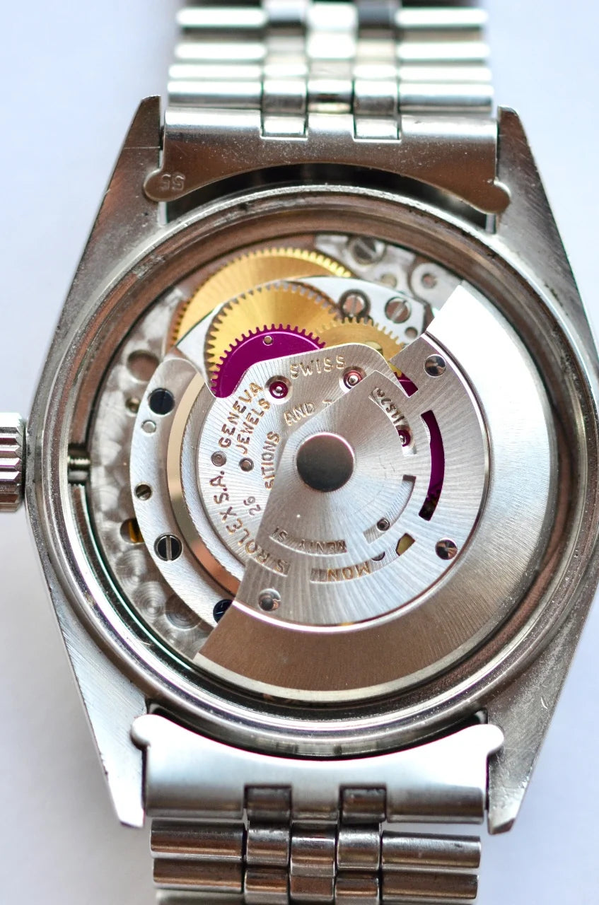 Rolex 1601 Datejust Silver Pie Pan Sigma Dial