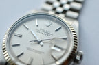 Rolex 1601 Datejust Silver Pie Pan Sigma Dial