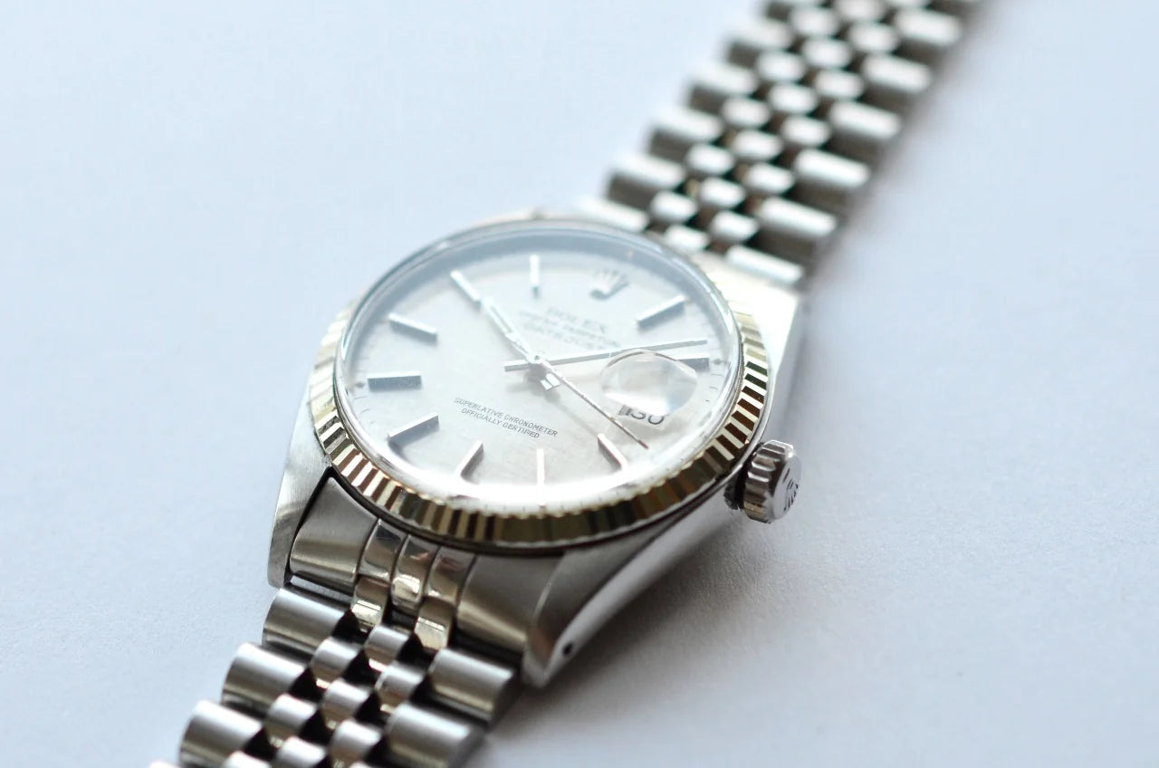 Rolex Datejust Ref 16014 Linen Dial