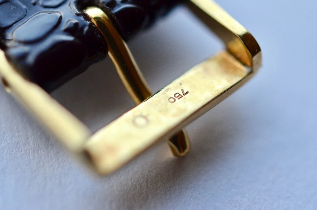 Omega Seamaster 14k Gold Chronograph