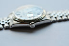 Rolex 1601 Datejust Silver Pie Pan Sigma Dial