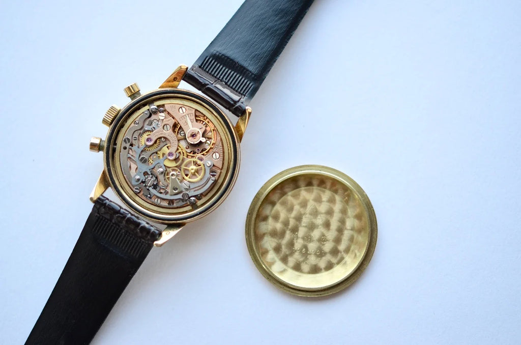 Omega Seamaster 14k Gold Chronograph