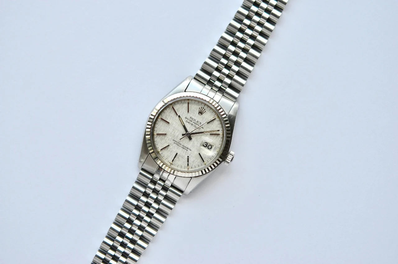 Rolex Datejust Ref 16014 Linen Dial
