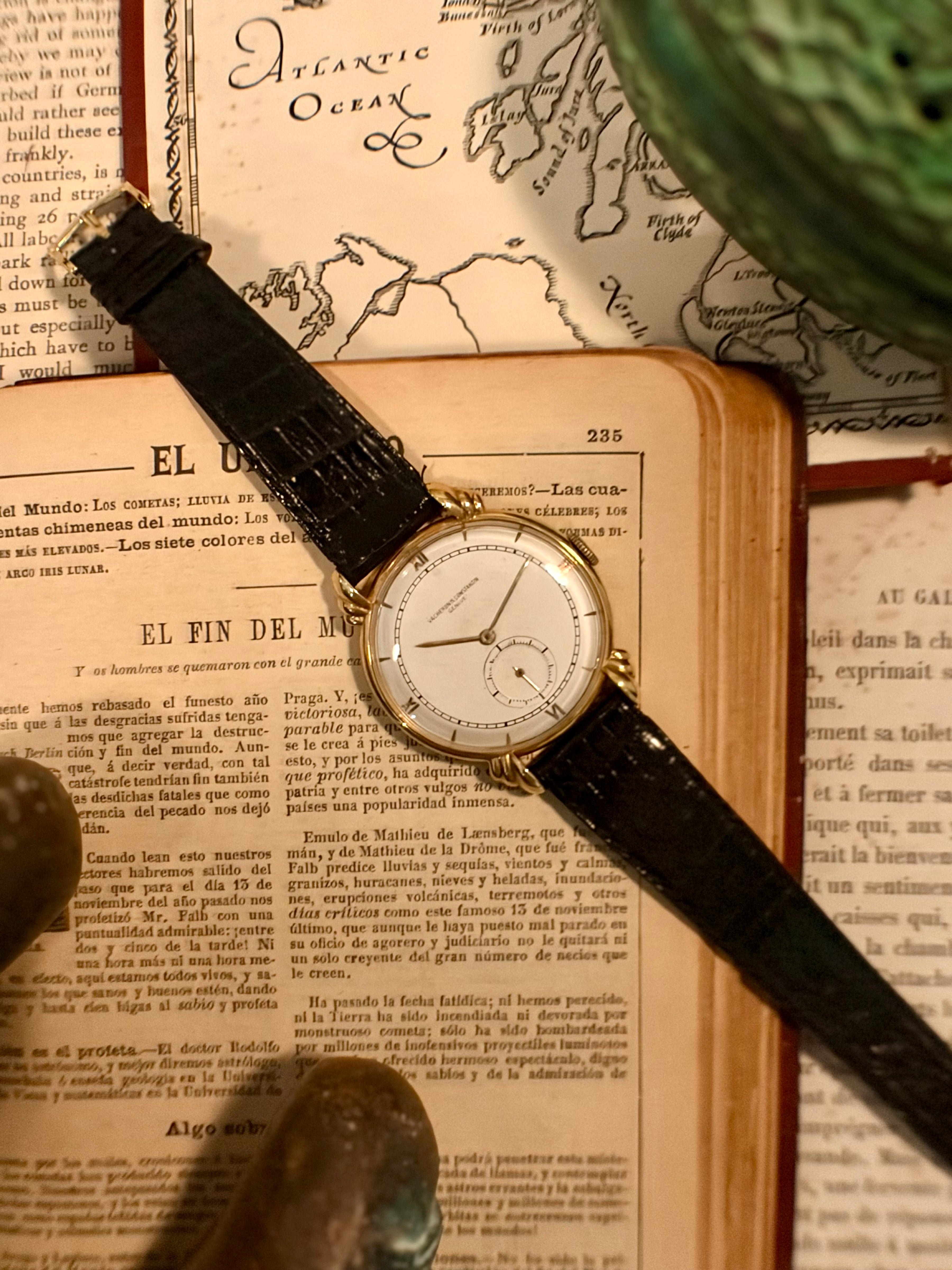 Vacheron Constantin 4322 18k Shell Lugs