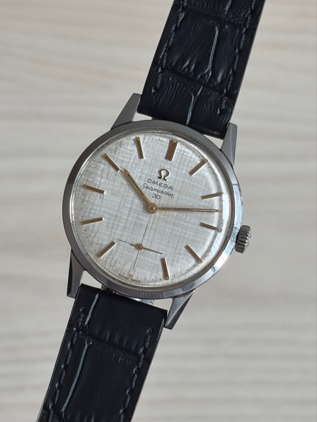 Omega Seamaster 30 Linen Dial