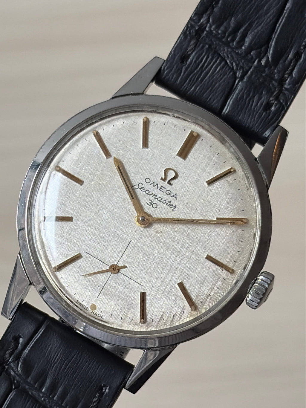 Omega Seamaster 30 Linen Dial