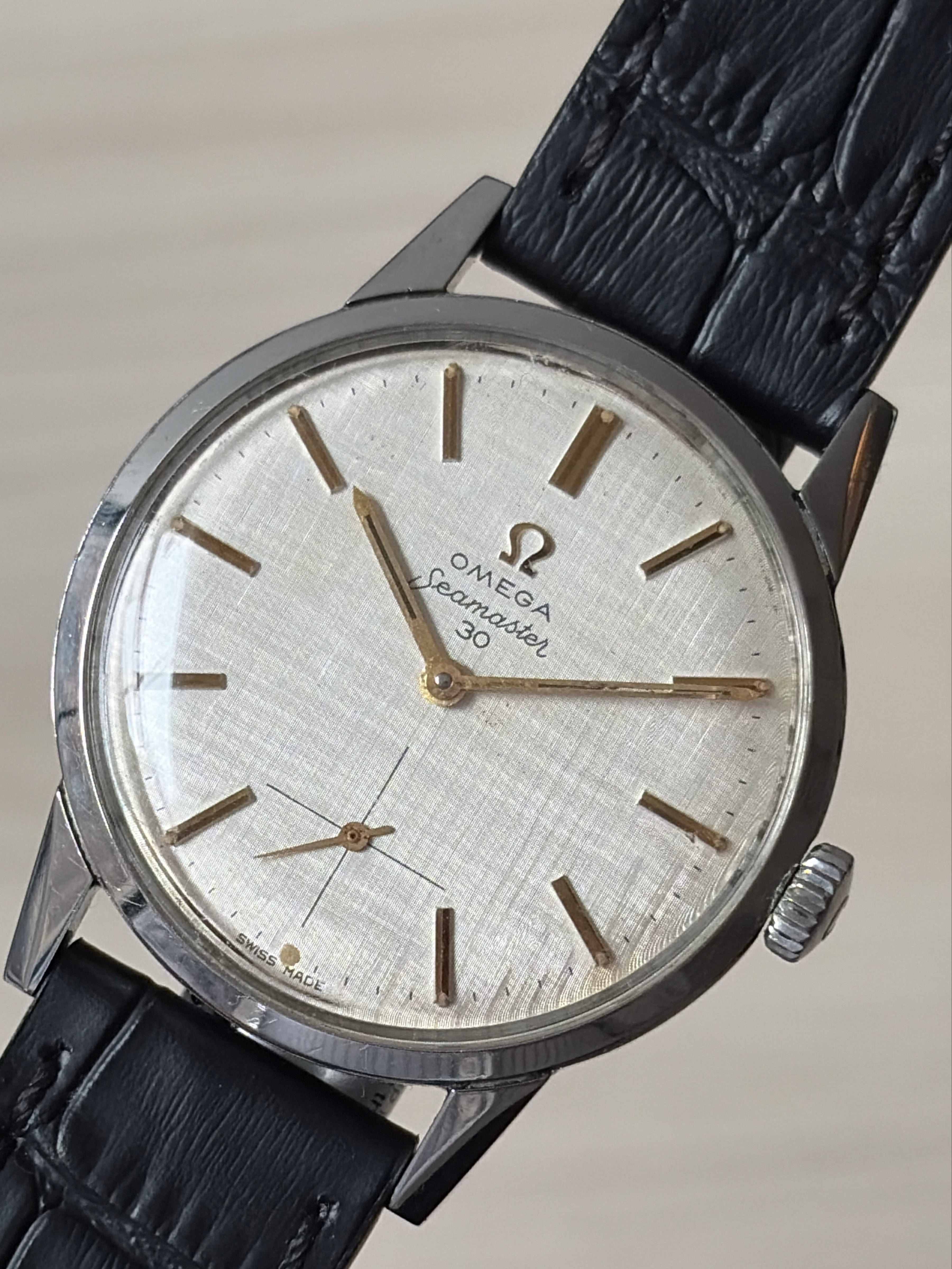 Omega Seamaster 30 Linen Dial