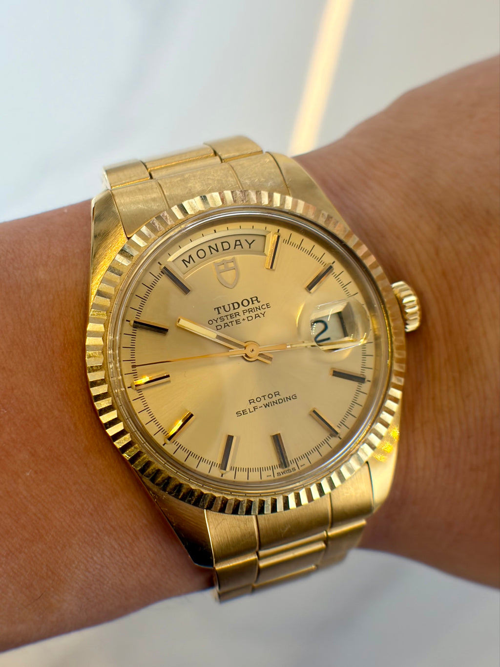 Tudor 7019/1 Oyster Prince Date+Day Jumbo 1969