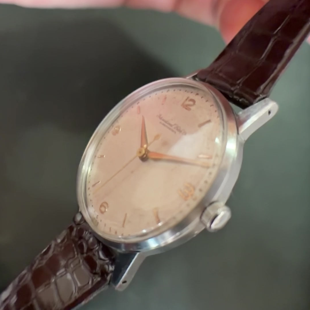IWC Dress White Gold Hands
