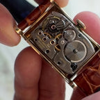 Longines 14K Gold Tank Beautiful Lugs c.1940s